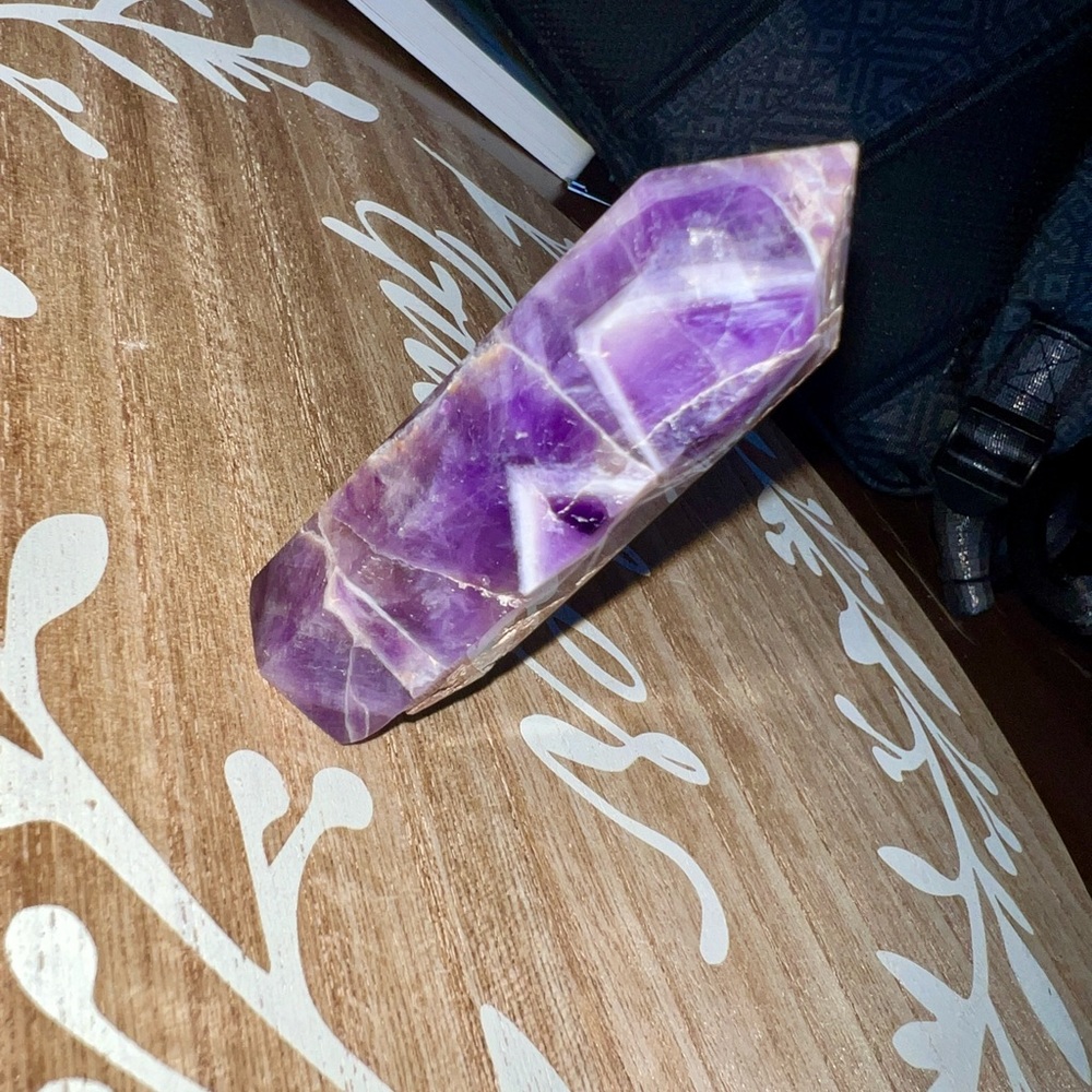 Chevron Amethyst Tower